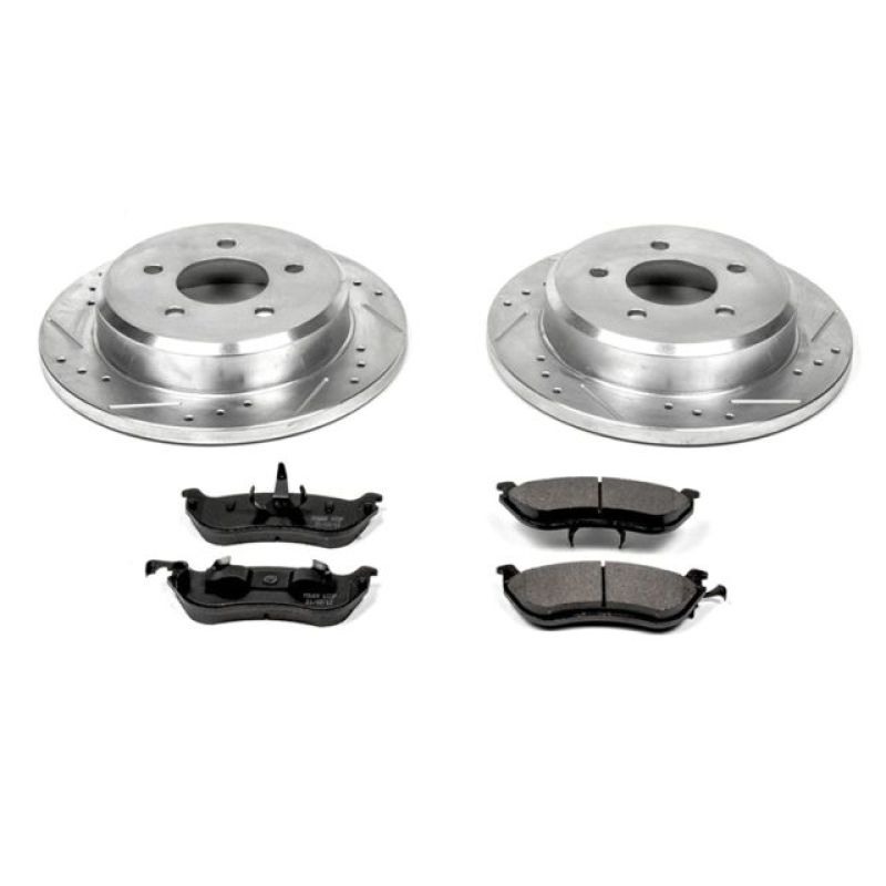 Power Stop 96-02 Ford Crown Victoria Rear Z23 Evolution Sport Brake Kit - K1331