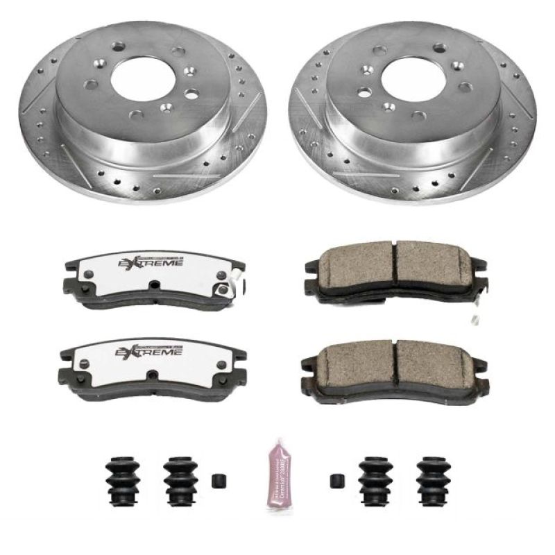 Power Stop K1440-26 Z26 Street Brake Kit Rear NEW