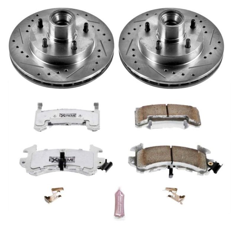 Power Stop 79-81 Buick Century Front Z26 Street Warrior Brake Kit - K1485-26