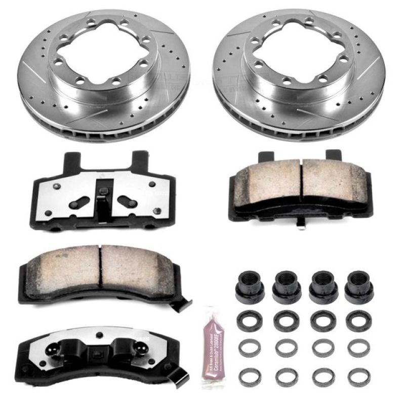 Power Stop 94-99 Chevrolet K1500 Suburban Front Z36 Truck & Tow Brake Kit - K1524-36