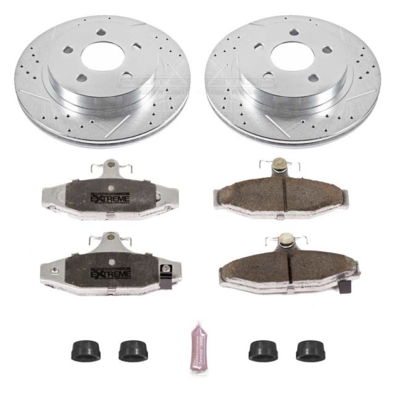 Power Stop K1531-26 Z26 Street Brake Kit Rear NEW