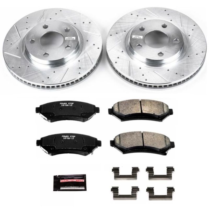 PowerStop K1542 Z23 Evolution Sport Brake Upgrade Kit NEW - K1542
