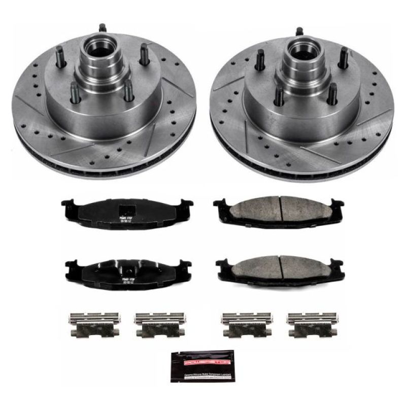 Power Stop 94-01 Ford E-150 Front Z23 Evolution Sport Brake Kit - K1831