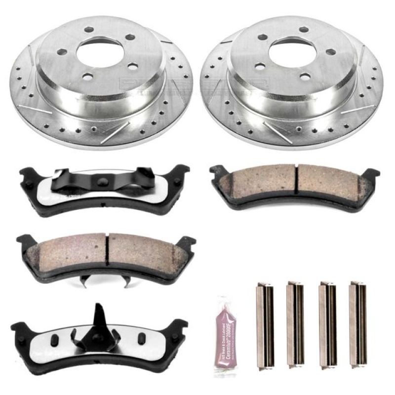 Power Stop 95-01 Ford Explorer Rear Z36 Truck & Tow Brake Kit - K1858-36