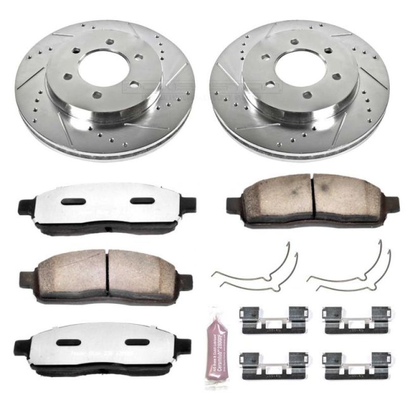 PowerStop K1943-36 Z36 Truck/Tow Performance Brake Kit