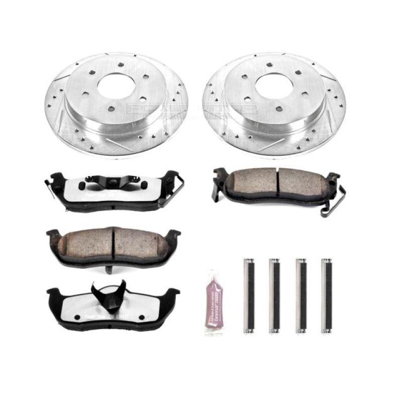 Power Stop K2445-36 Z36 Truck and SUV Ceramic Rear Brake Upgrade Kit NEW