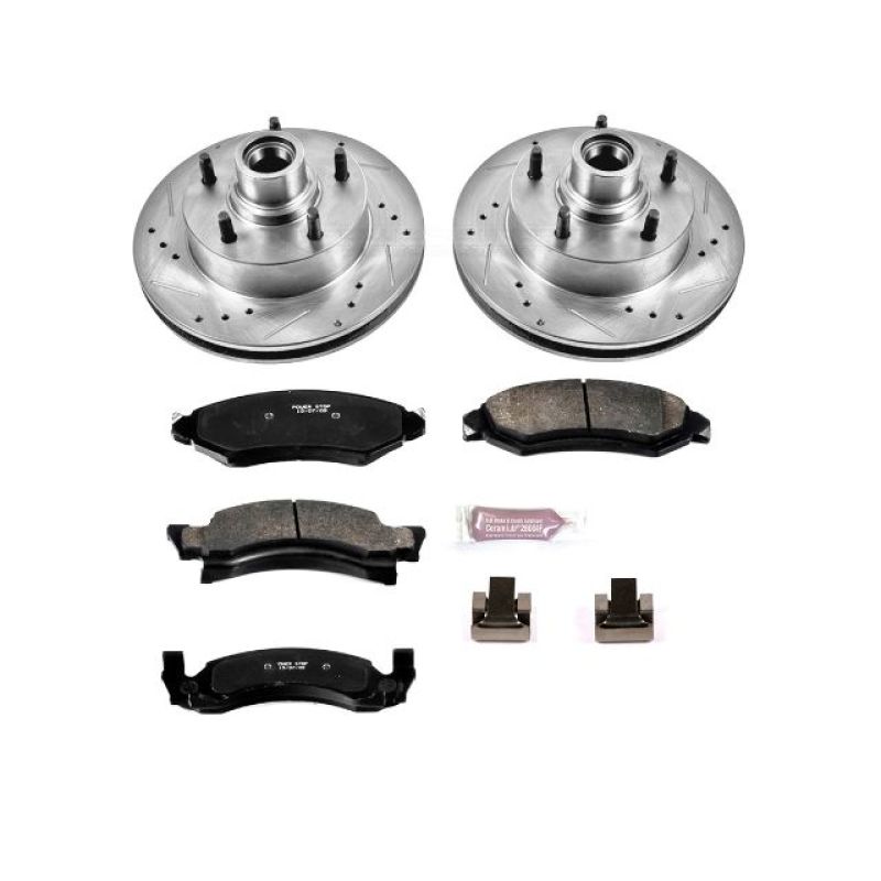 Power Stop 1986 Ford E-150 Front Z23 Evolution Sport Brake Kit - K2578