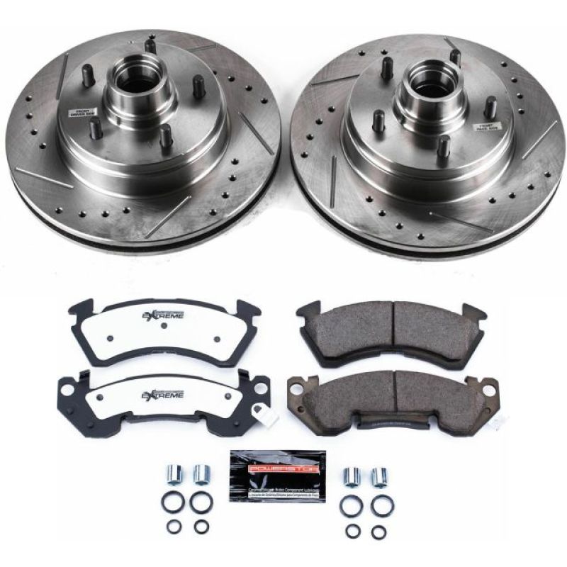 Power Stop 91-93 Chevrolet Caprice Front Z26 Street Warrior Brake Kit - K2937-26