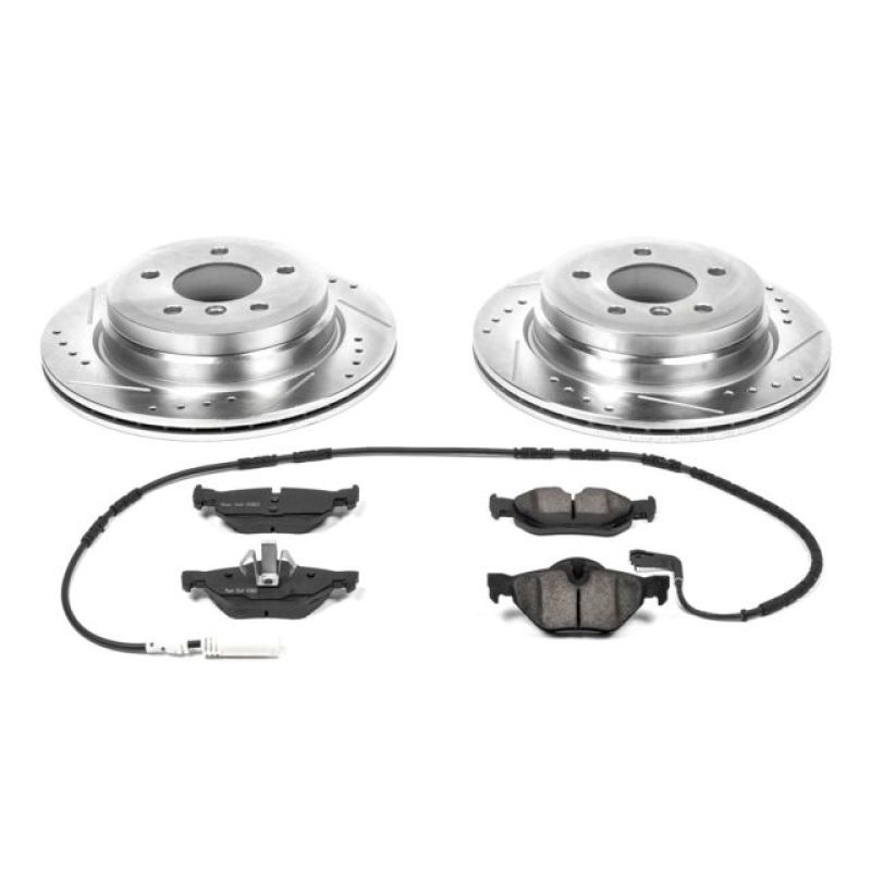 Power Stop 07-10 BMW 328i Rear Z23 Evolution Sport Brake Kit - K3002