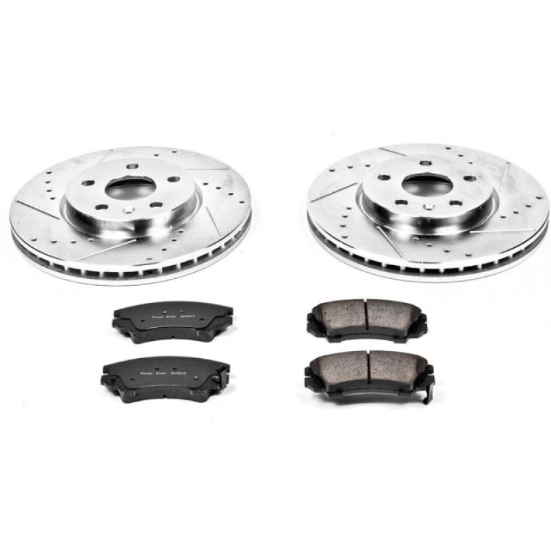 Power Stop K3031 Z23 Evolution Brake Kit Front NEW