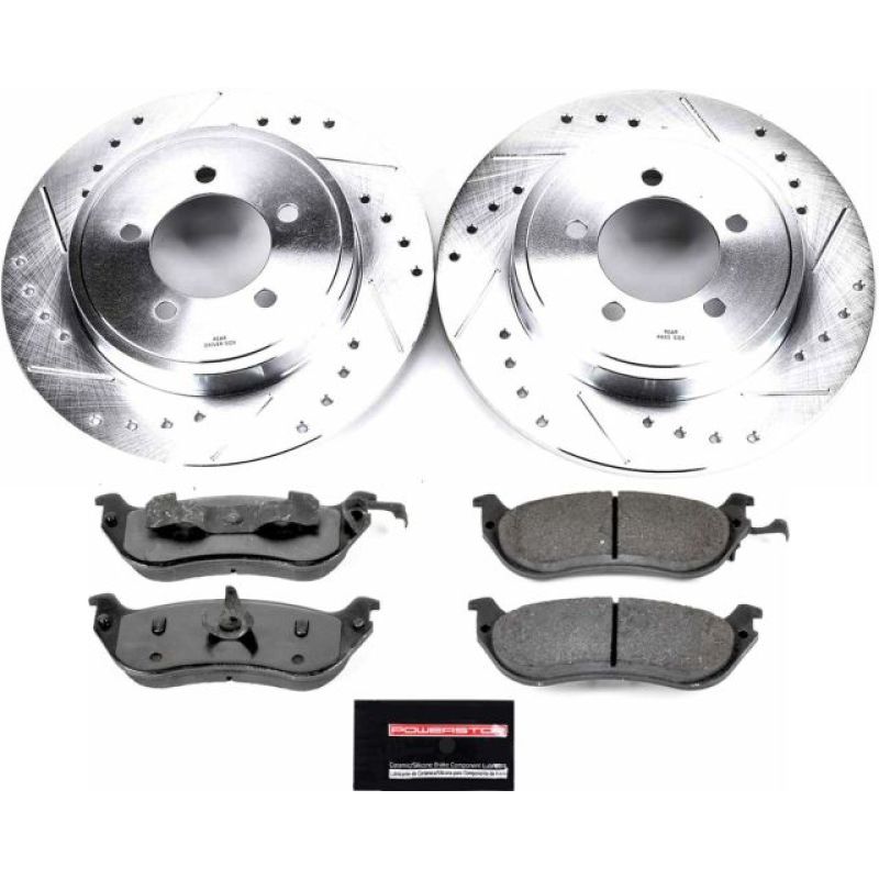 Power Stop 02-05 Ford Explorer Rear Z36 Truck & Tow Brake Kit - K3150-36