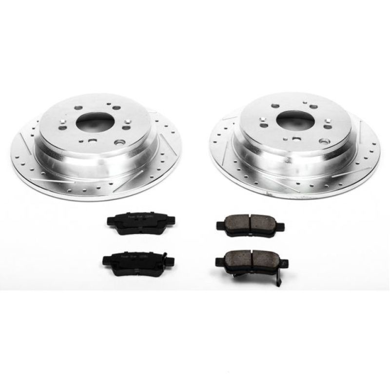 Power Stop K4604 Z23 Evolution Brake Kit Rear NEW