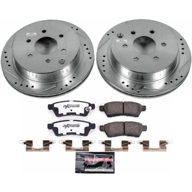 Power Stop 05-18 Nissan Frontier Rear Z36 Truck & Tow Brake Kit - K4621-36