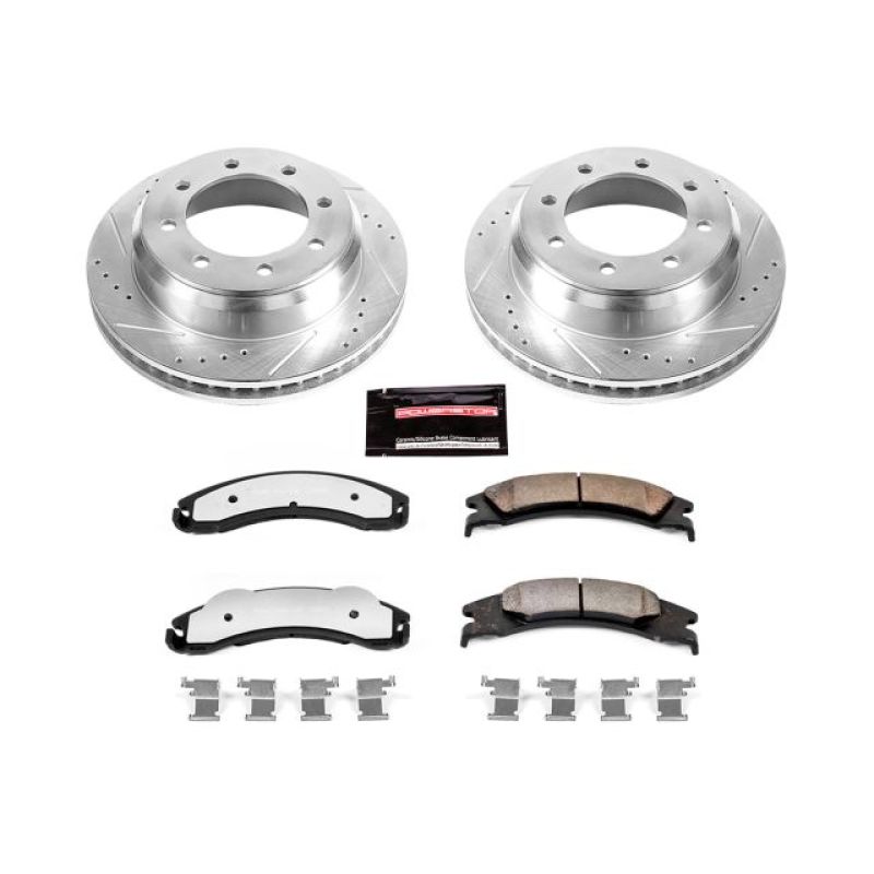 Power Stop 08-14 Ford E-150 Rear Z36 Truck & Tow Brake Kit - K4718-36