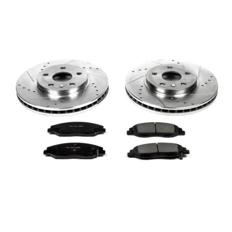 Power Stop 08-14 Cadillac CTS Front Z23 Evolution Sport Brake Kit - K4721