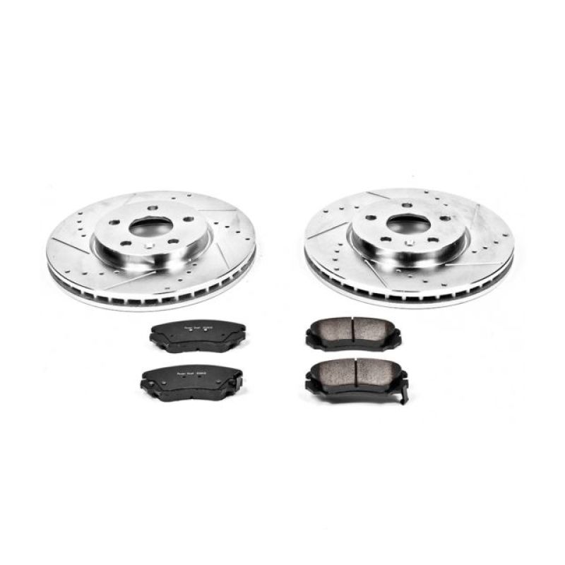 PowerStop K5334 Z23 Evolution Sport Brake Upgrade Kit For 17-19 Chevy Impala NEW - K5334