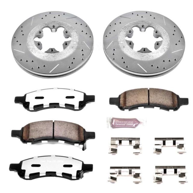 Power Stop 09-12 Chevrolet Colorado Front Z36 Truck & Tow Brake Kit - K5405-36