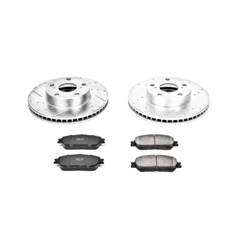 Power Stop K5431 Z23 Evolution Brake Kit Front NEW