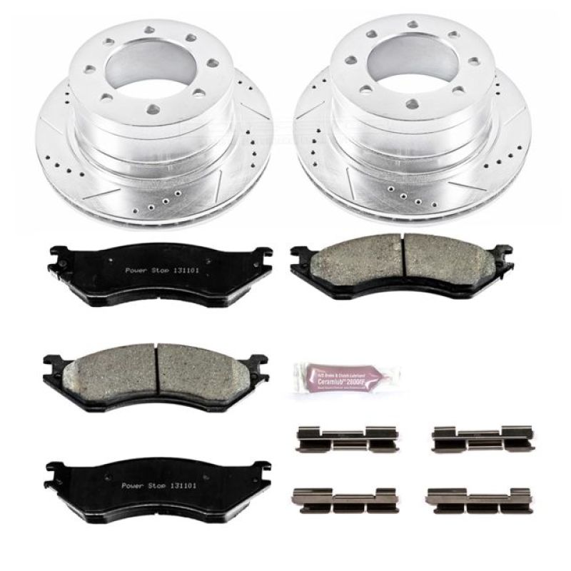 Power Stop 06-08 Dodge Ram 1500 Rear Z23 Evolution Sport Brake Kit - K5490