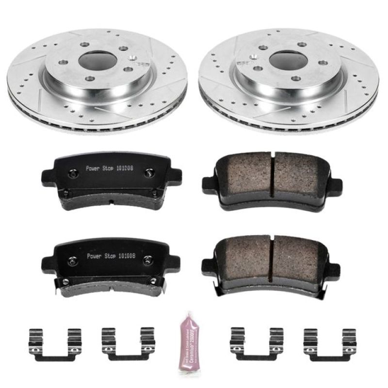 Power Stop 2010 Buick Allure Rear Z23 Evolution Sport Brake Kit - K5547