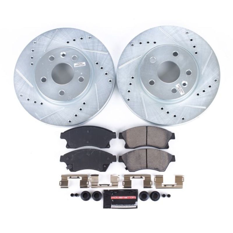 PowerStop K5550 Z23 Evolution Sport Brake Upgrade Kit NEW - K5550