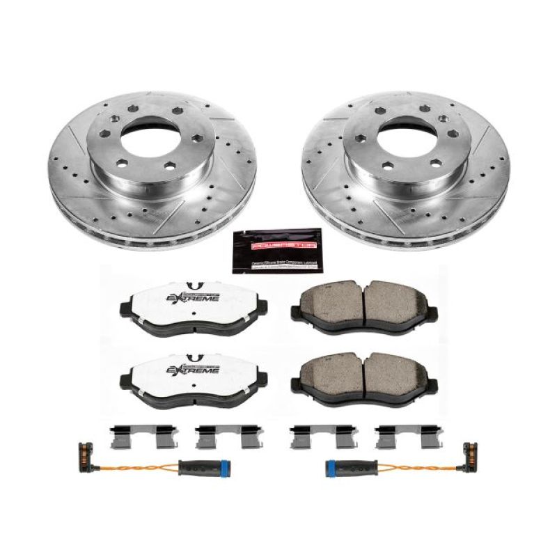 Power Stop 07-09 Dodge Sprinter 2500 Front Z36 Truck & Tow Brake Kit - K6236-36