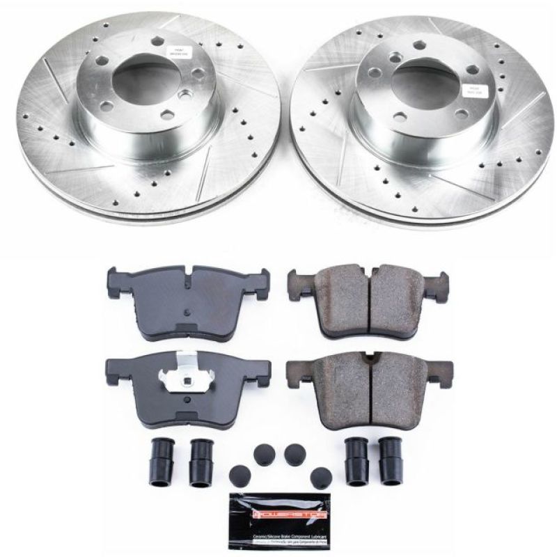 Power Stop 14-16 BMW 228i Front Z23 Evolution Sport Brake Kit - K6743