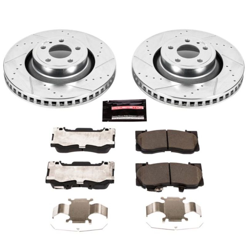 Power Stop 15-19 Ford Mustang Front Z23 Evolution Sport Brake Kit - K6806