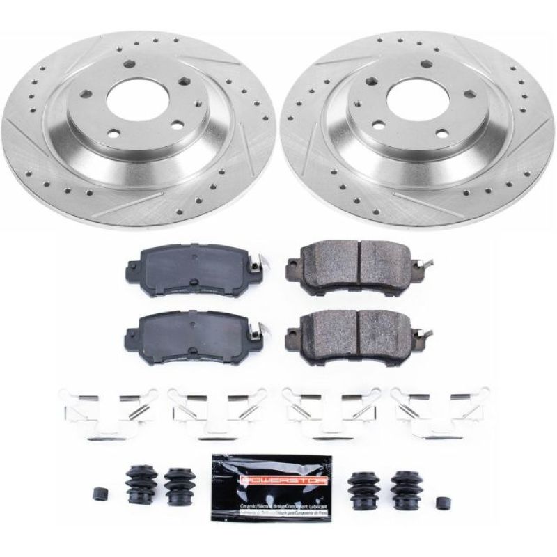 Power Stop 13-15 Mazda CX-5 Rear Z23 Evolution Sport Brake Kit - K6964
