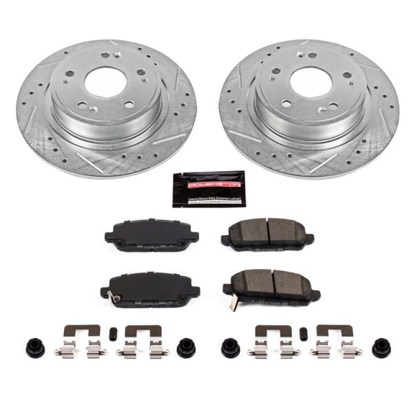 Power Stop 16-18 Honda HR-V Rear Z23 Evolution Sport Brake Kit - K7340