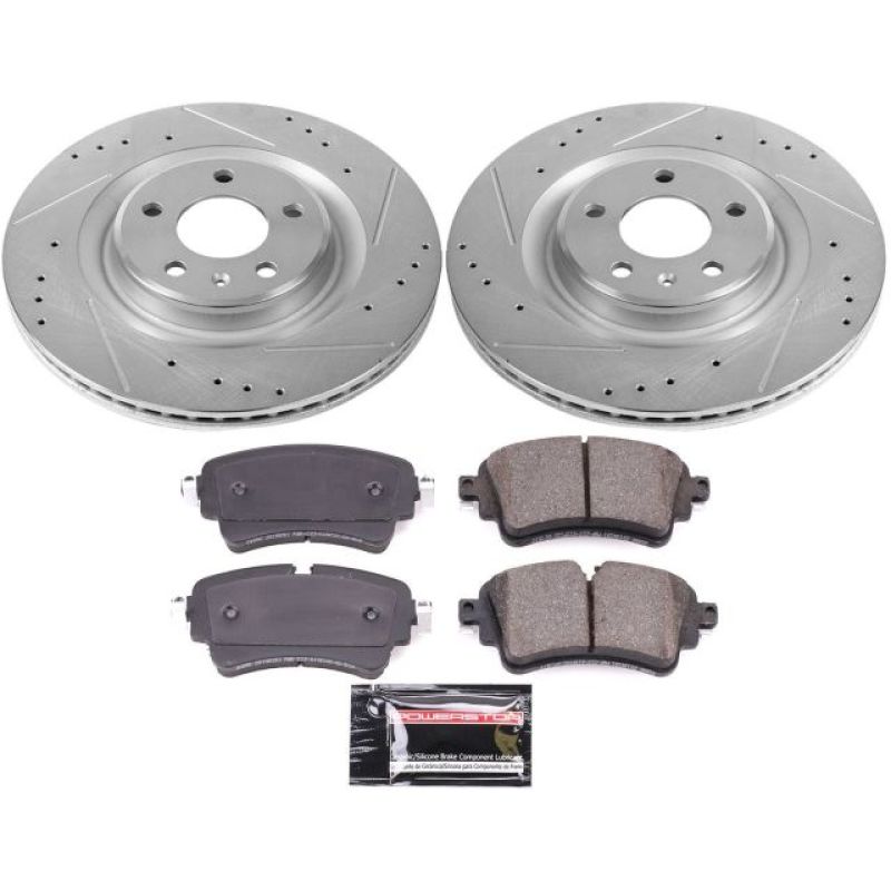 Power Stop 17-19 Audi A4 Rear Z23 Evolution Sport Brake Kit - K7431