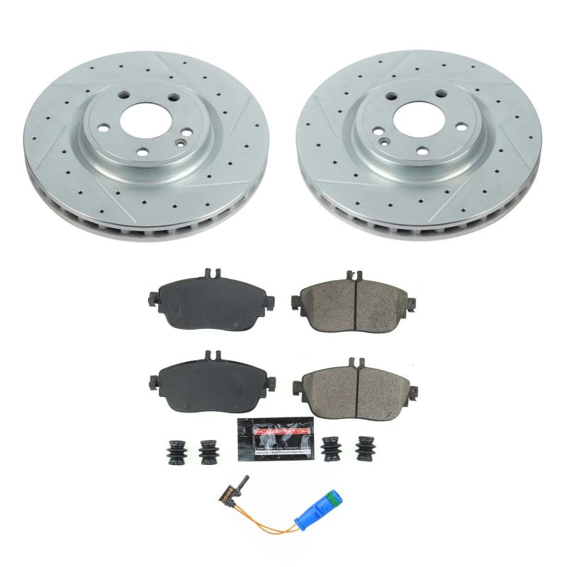 Power Stop 17-19 Infiniti QX30 Front Z23 Evolution Sport Brake Kit - K7674