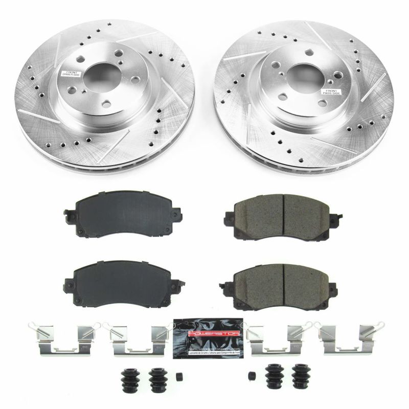 Power Stop 17-19 Subaru Impreza Front Z23 Evolution Sport Brake Kit - K7891