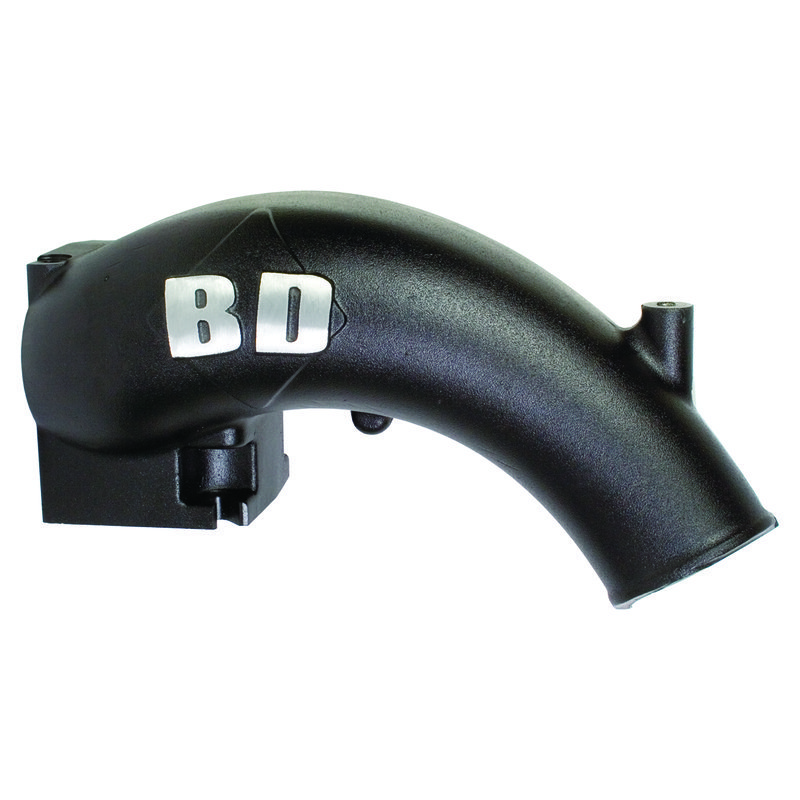 BD Diesel Performance 1041550 X-Flow Power Intake Elbow (Black), For Dodge