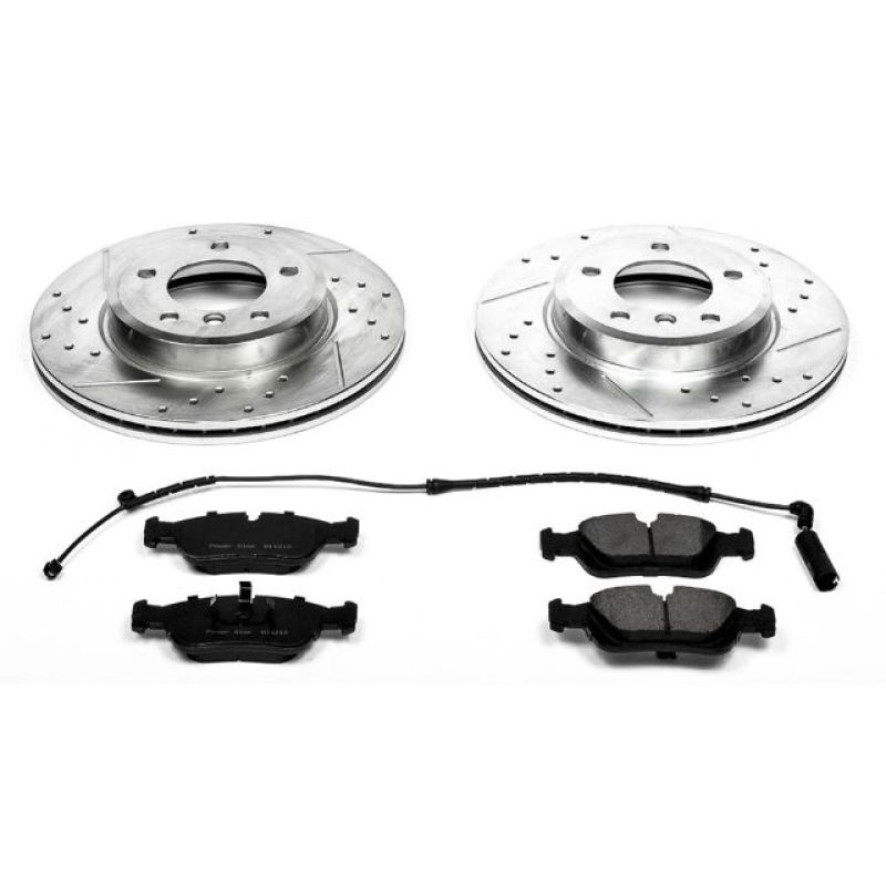 Power Stop 2000 BMW 323i Front Z23 Evolution Sport Brake Kit - K869