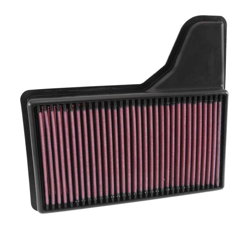 K&N Replacement Panel Air Filter for 2015 Ford Mustang 2.3L L4/3.7L V6/5.0L V8 - 33-5029