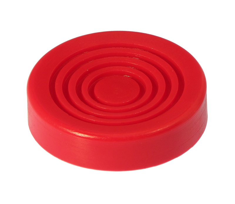 Prothane Universal Jack Pad 3in Diameter Model - Red - 19-1403