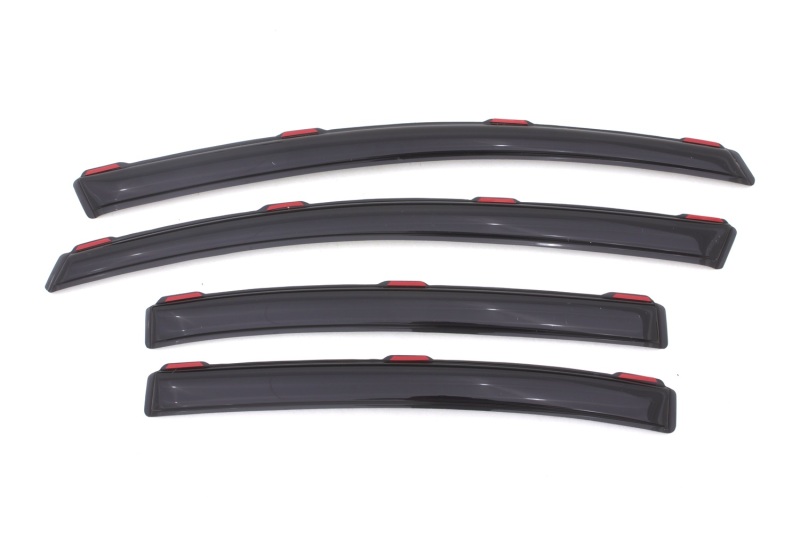 AVS fits  12-15 Honda Civic Ventvisor In-Channel Front & Rear Window Deflectors 4pc - Smoke - 194462