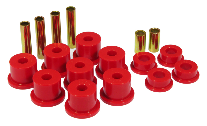 Prothane 80-98 Ford F250/350 4wd Front Spring Bushings - Red - 6-1012
