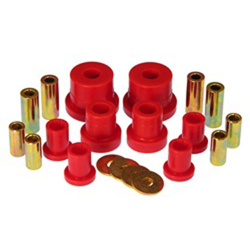 Dee Engineering Inc. 7-242 Front Control Arm Bushing Kit w/o Shells - Red NEW