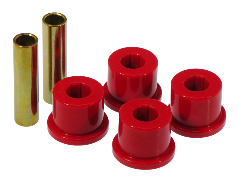 Prothane GM 2/4wd Rear 1.5in OD Frame Shackle Bushings - Red - 7-807
