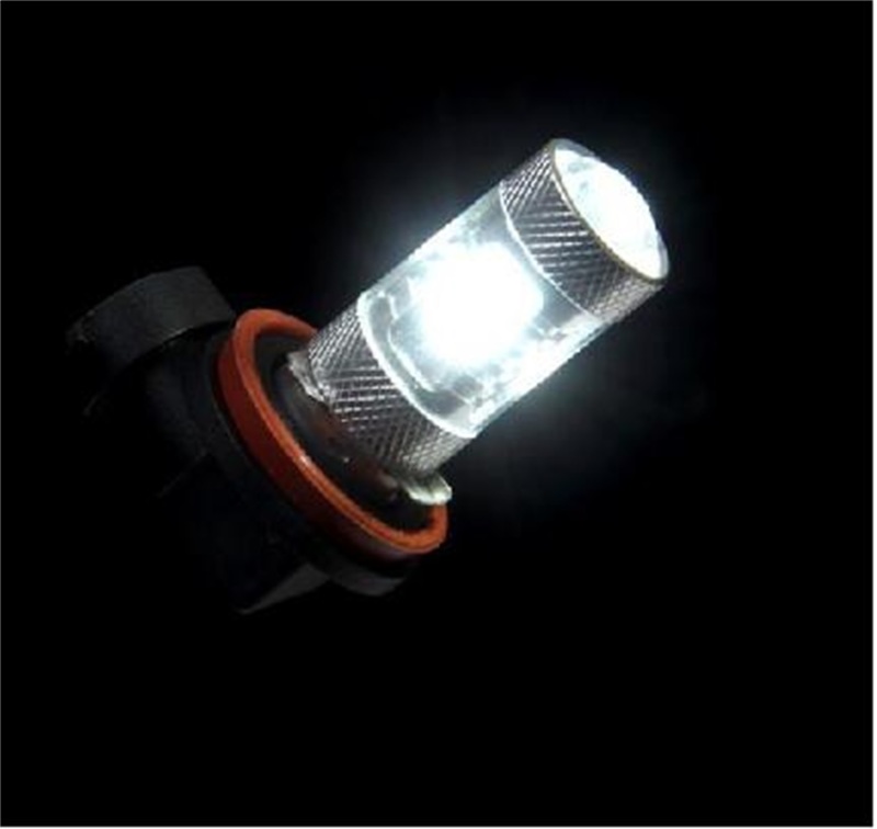Putco 2500H1W Optics 360 High Power LED Lamp Bulb, H1 Bulb Type, White, Pair
