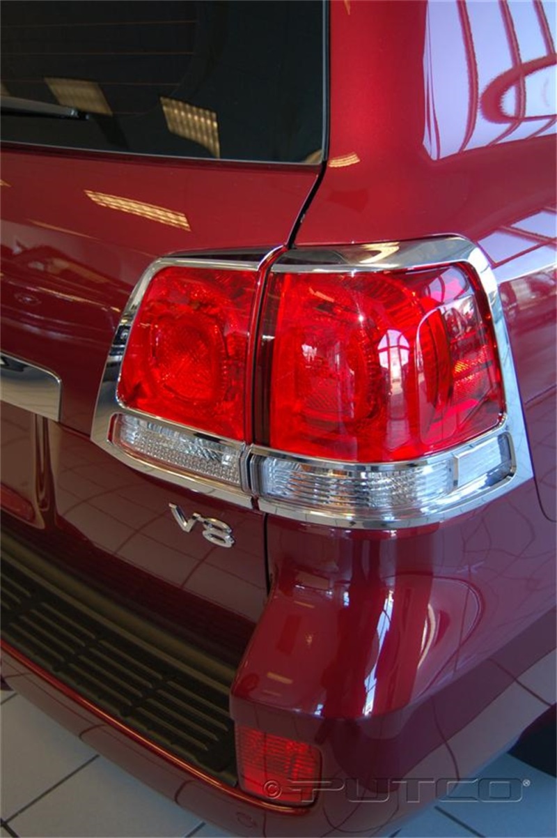 Putco 401872 Tail Lamp Cover, Chrome