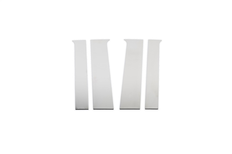 Putco 402676 Pillar Posts Molding Trim Stainless Steel for 2015-2017 Colorado