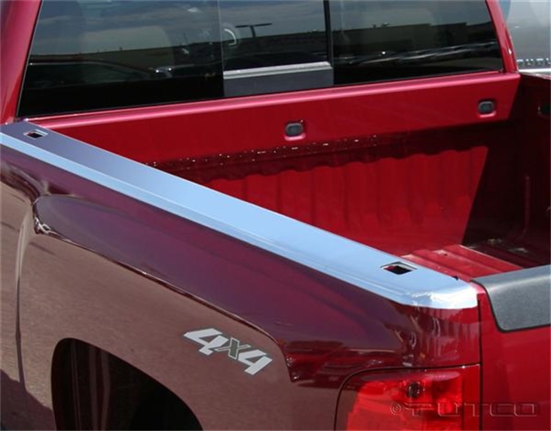 Putco 14-14 Chevrolet Silverado HD - 6 1/2ft Bed Stainless Steel Skins (Holes) - 59590