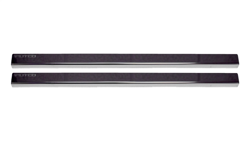 Putco 2019 Chevy Silv LD / GMC Sierra LD Fits Dbl Cab & Reg Cab (2pcs) Black Platinum Door Sills - 95181BP