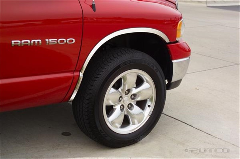 Putco 97301 Fender Trim; Stainless For 03-08 Dodge Ram 2500