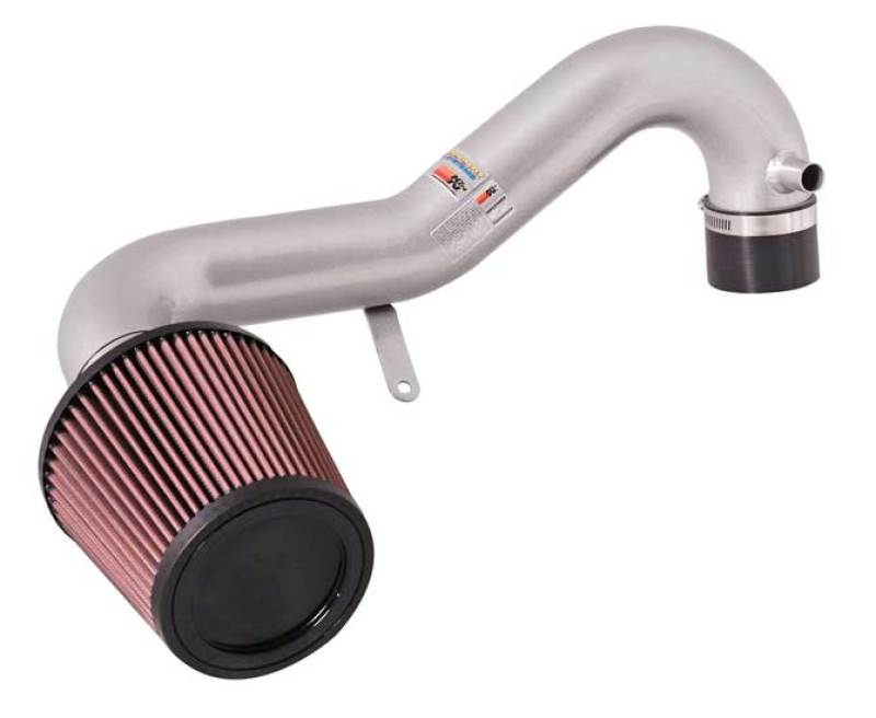 K&N 01-05 Honda Civic SR L4-1.7L Silver Typhoon Short Ram Intake - 69-1008TS