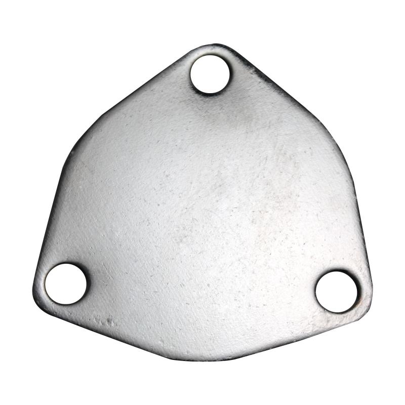 QTP 2.5in Bolt-On QTEC 3 Bolt Cover Plate - 10250C