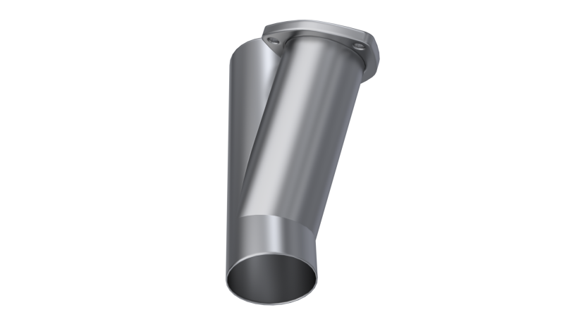 QTP 10300 Exhaust Cutout Manual Stainless Steel Polished Weld-On 3" Diameter